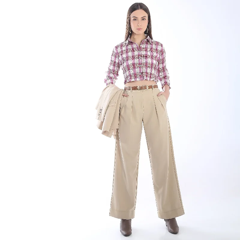 Weekend Savings Delight Regular Fit Checkered Shirt