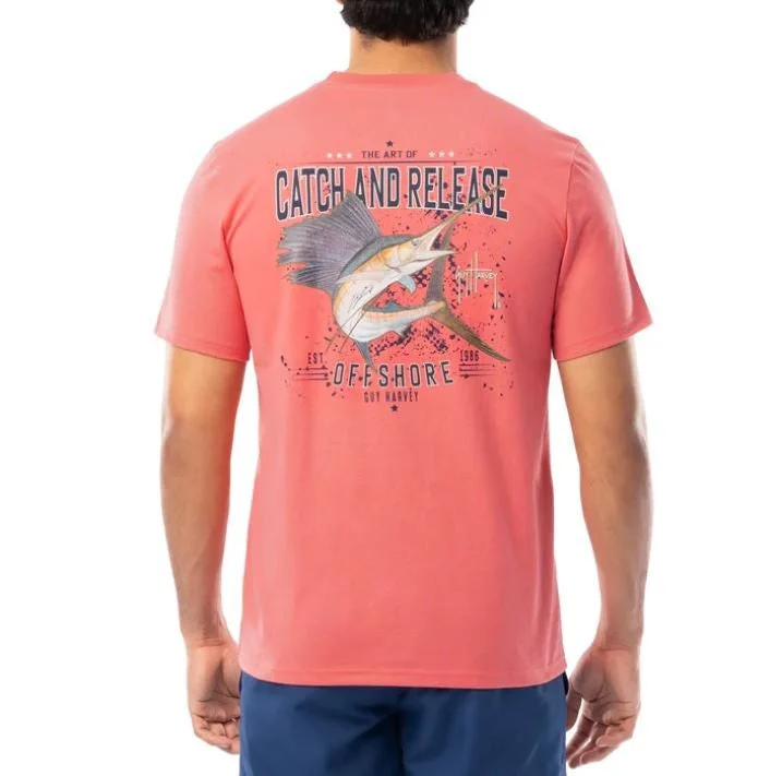 Deal Dash Guy Harvey Men's T-Shirts Short Sleeve