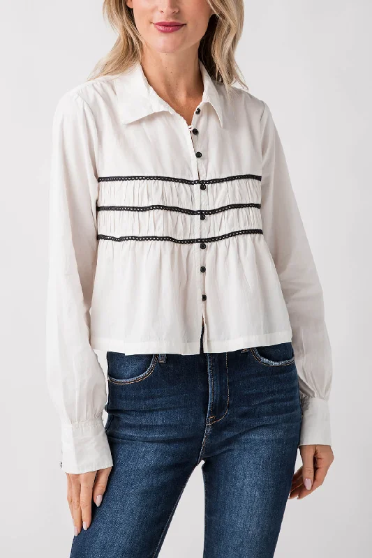 Weekend Wonders Await! Free People Lace Lover Blouse
