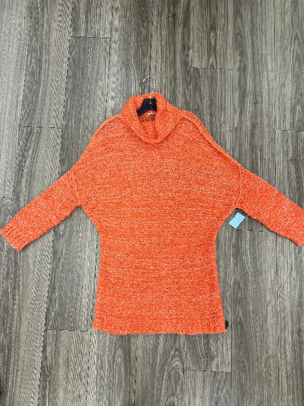Weekend Savings Fiesta Sweater By Free People In Coral, Size: Xs