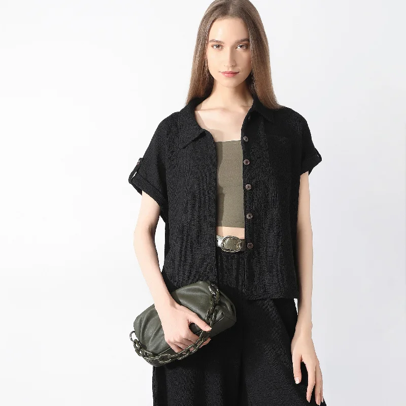 Low Price Regular Fit Structured Shirt