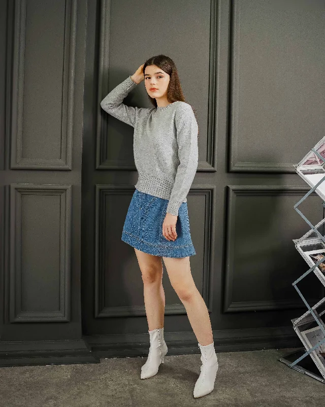 Weekend Discounts to Indulge In Noemi Top Grey