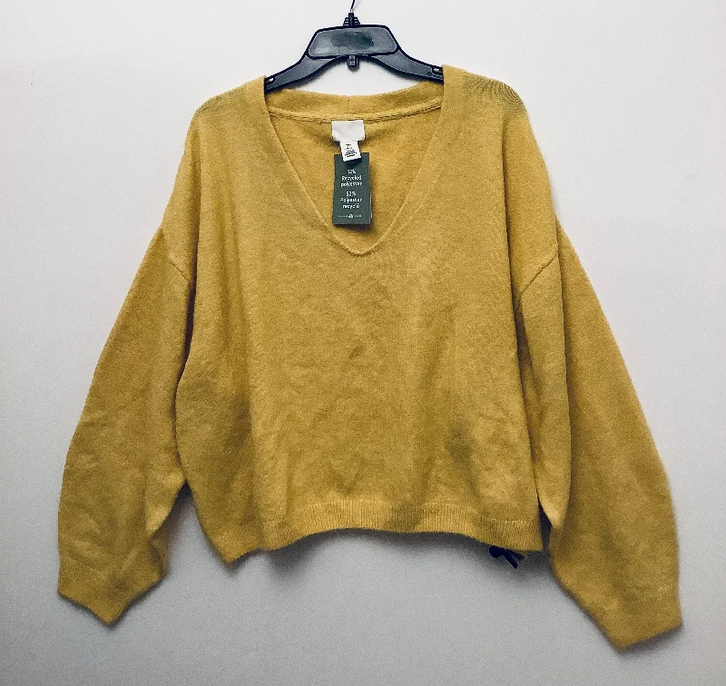 Year-End Deals Sweater By H&m In Yellow, Size: Xl
