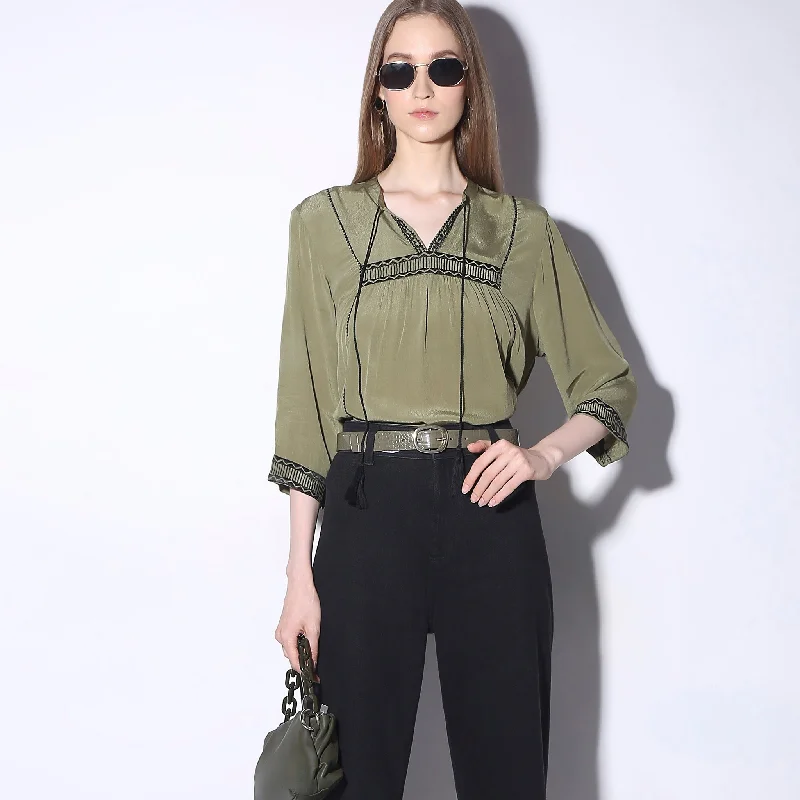 Mega Discount Regular Fit Solid Top