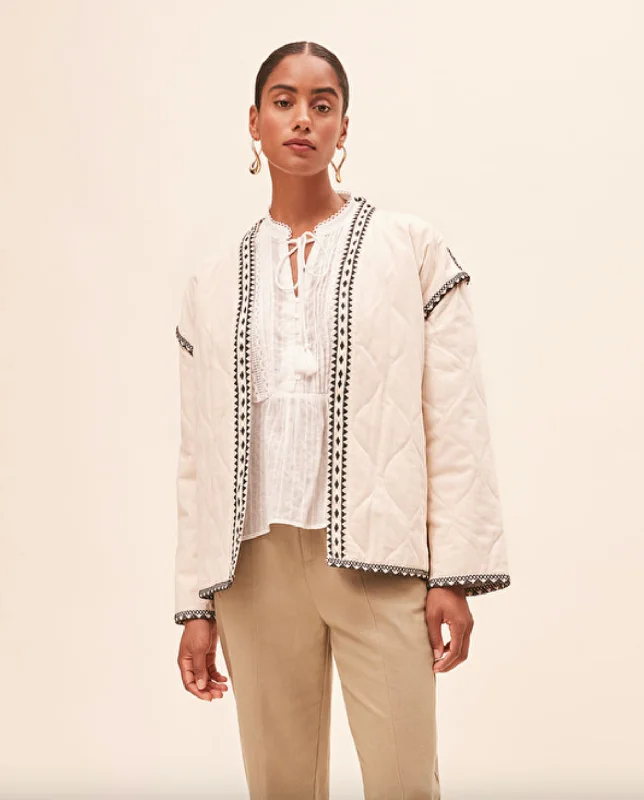 Markdown Sale Evan Coat - Creme