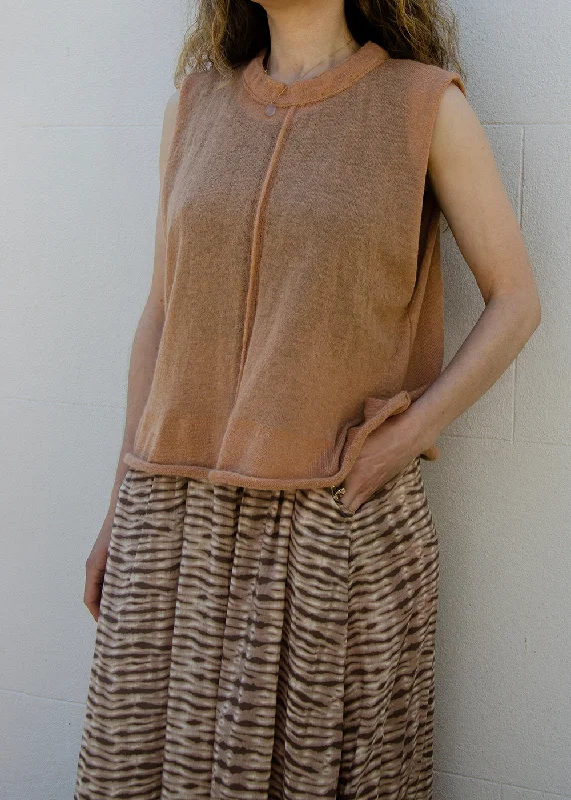 Weekend Deals That Sparkle Alex Crop Vest Top | Tea