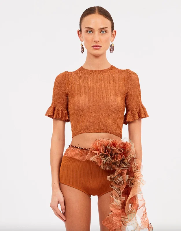 Weekend Discounts to Love Patti Top - Bronze