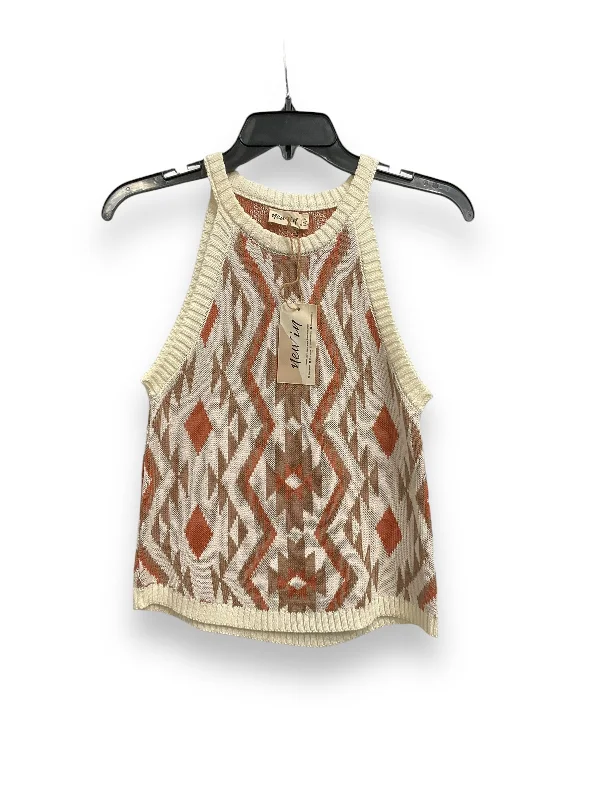 Weekend Deal Vest Sweater By Cmc In Multi-colored, Size: S