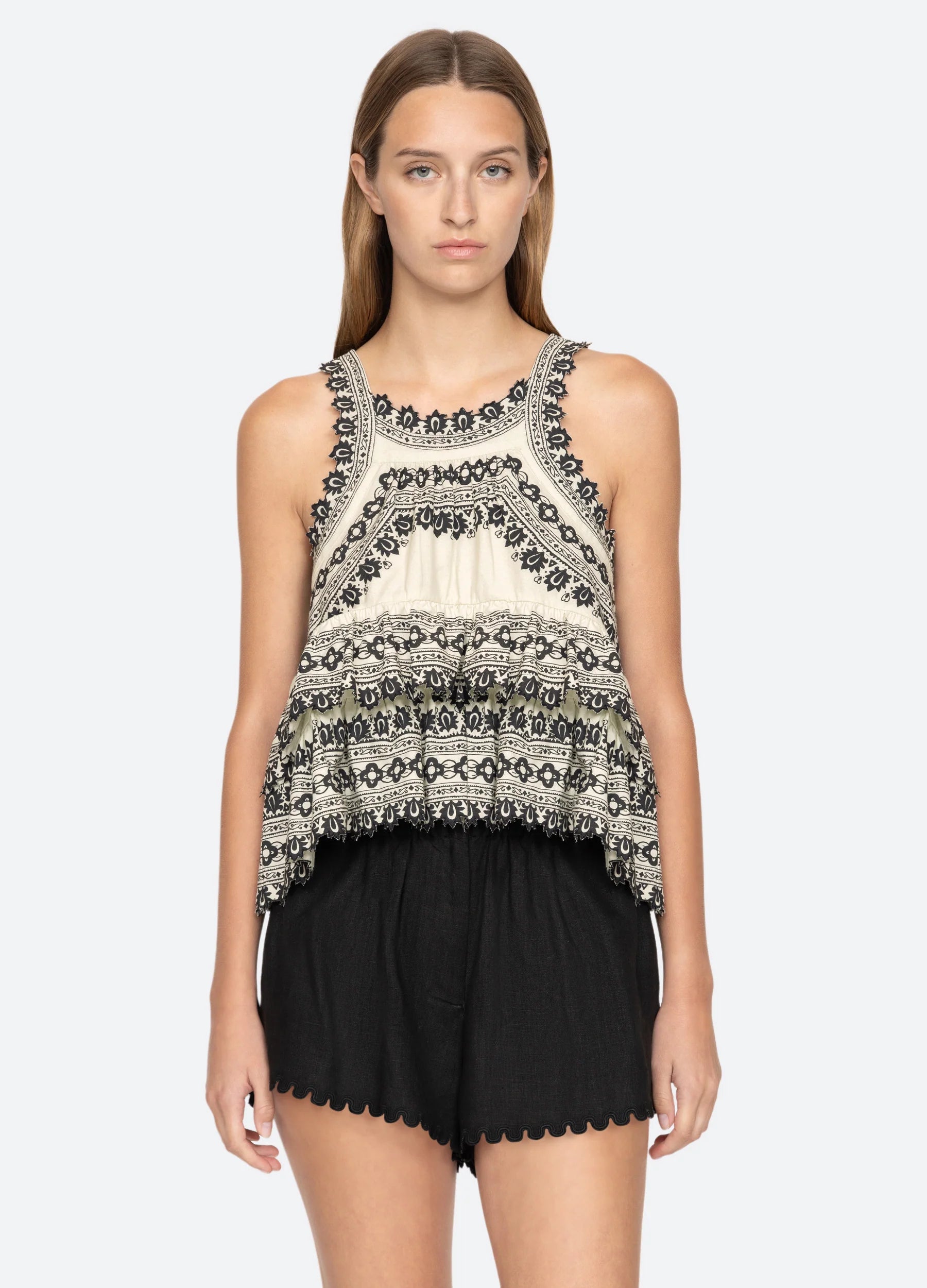 Hot Buy Amina Tank - Cream