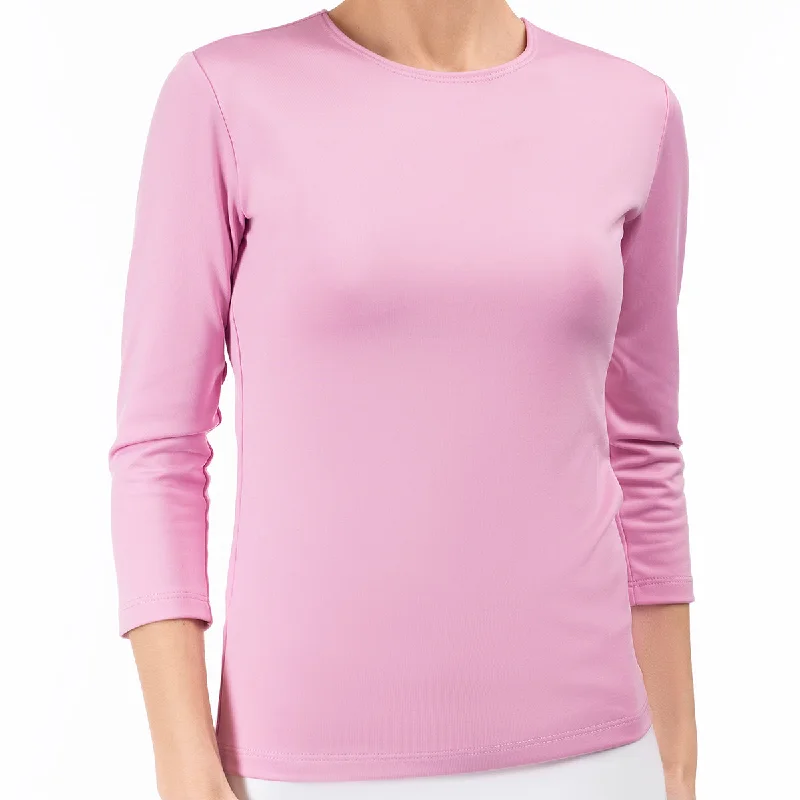 Weekend Deals That Amaze Shaped Knit Tee in Petal Pink