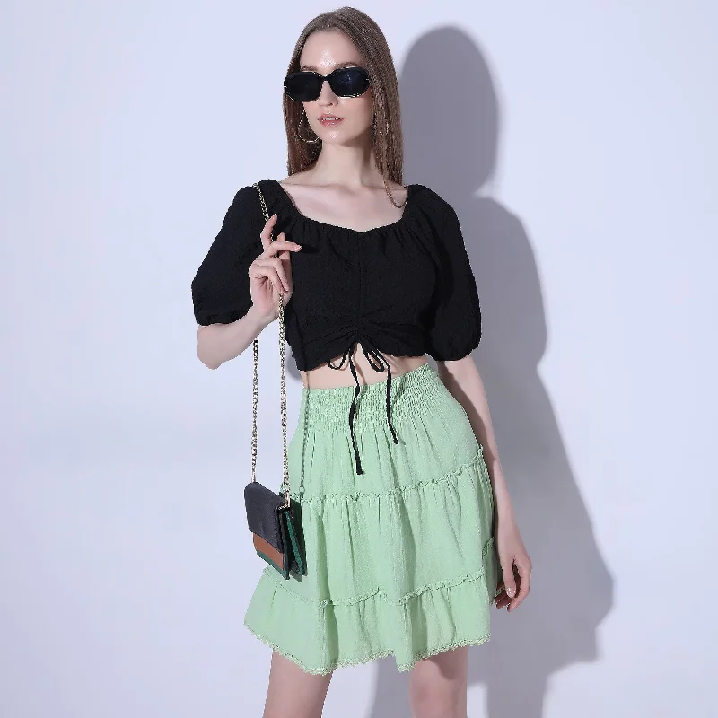 Weekend Deals That Excite Regular Fit Solid Top