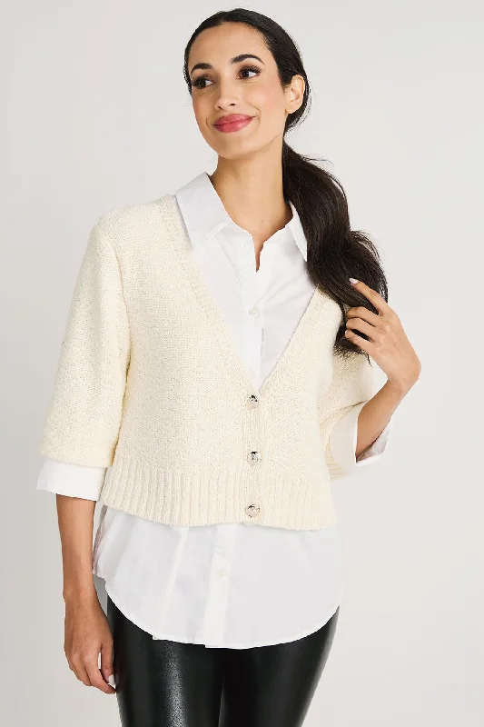 Weekend Savings Bonanza Elan Sweater Crop Combo