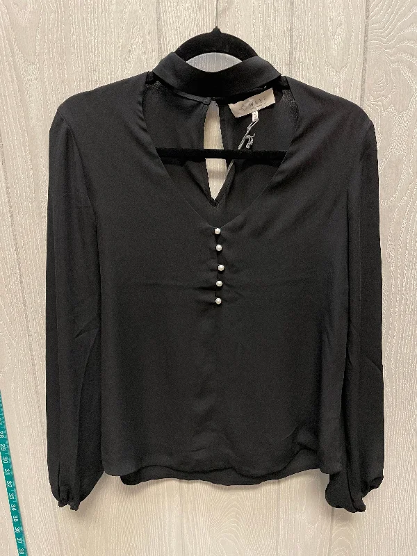 Weekend Discounts Worth Grabbing Blouse Long Sleeve By Wayf In Black, Size: S