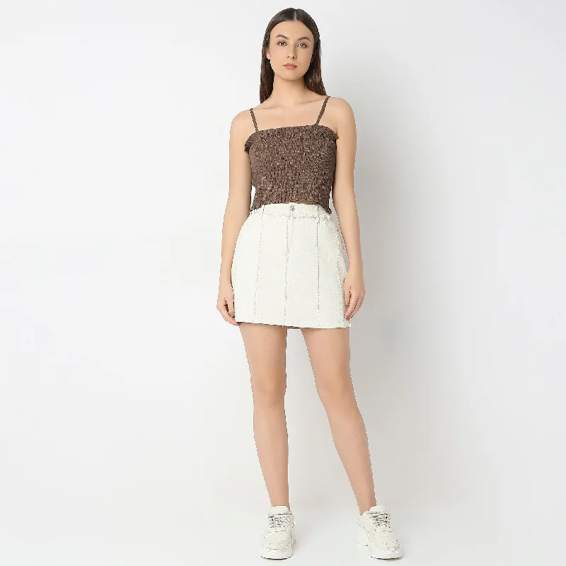 Your Weekend, Your Savings Regular Fit Solid Top