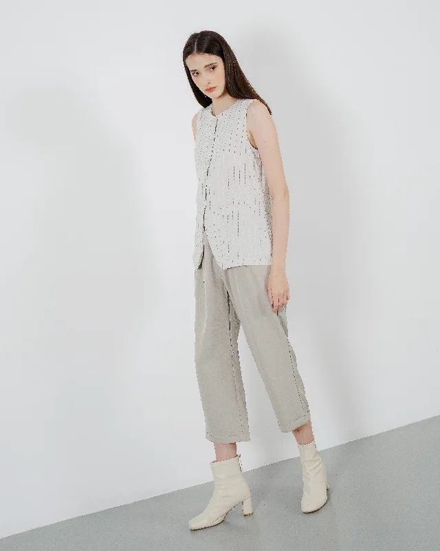 Weekend Offers That Please Aleine Vest Ivory