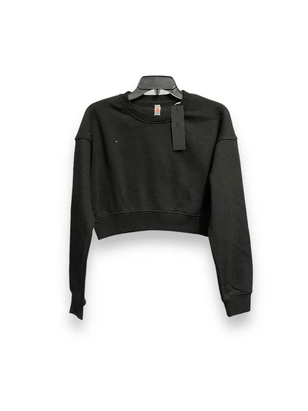 Make Your Weekend Count with Savings Sweatshirt Crewneck By Mono B In Black, Size: S