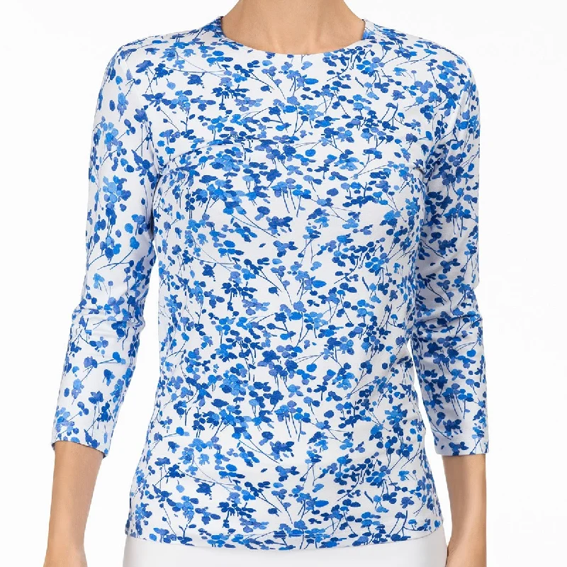 Low Price Shaped Knit Tee in Secret Garden