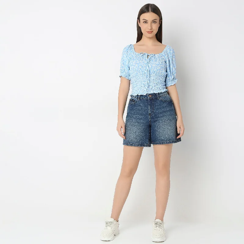 Weekend Price Cuts Galore Regular Fit Printed Top