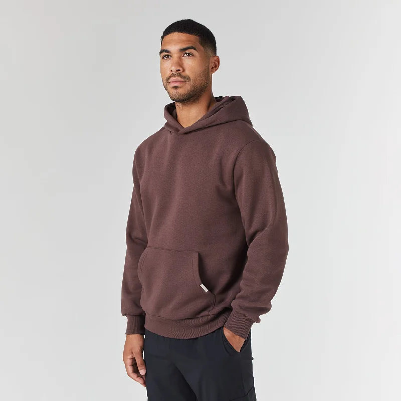 Last Chance Relaxed Fit Hoodie | Warm Brown