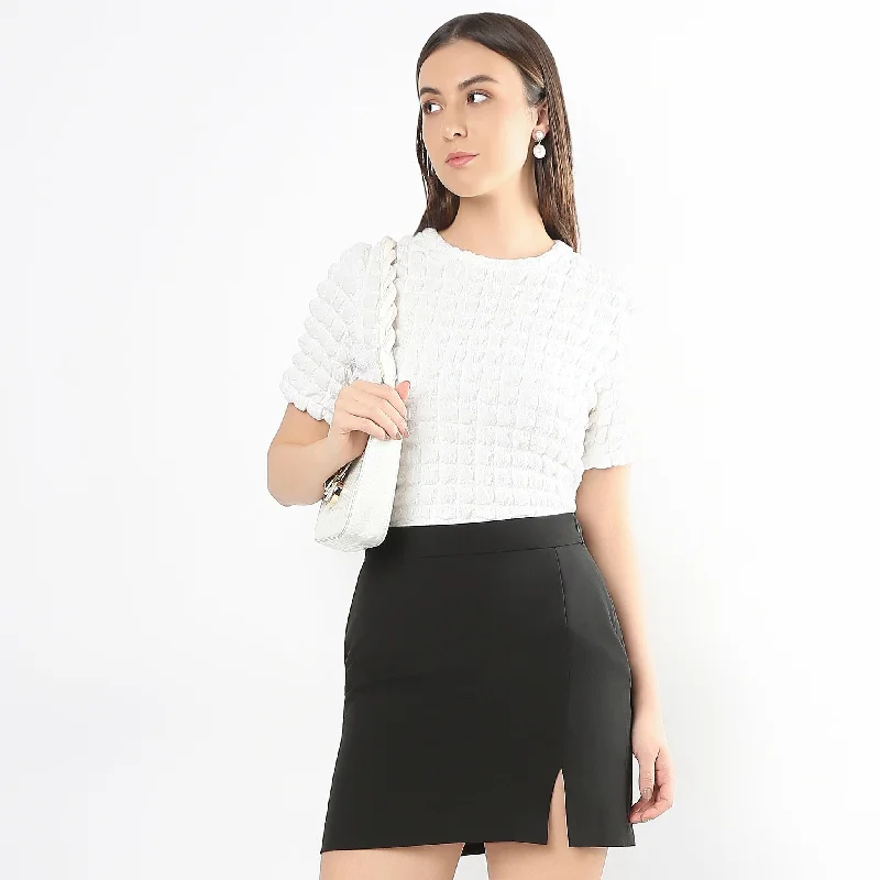 Weekend Bargains to Grab Slim Fit Solid Top