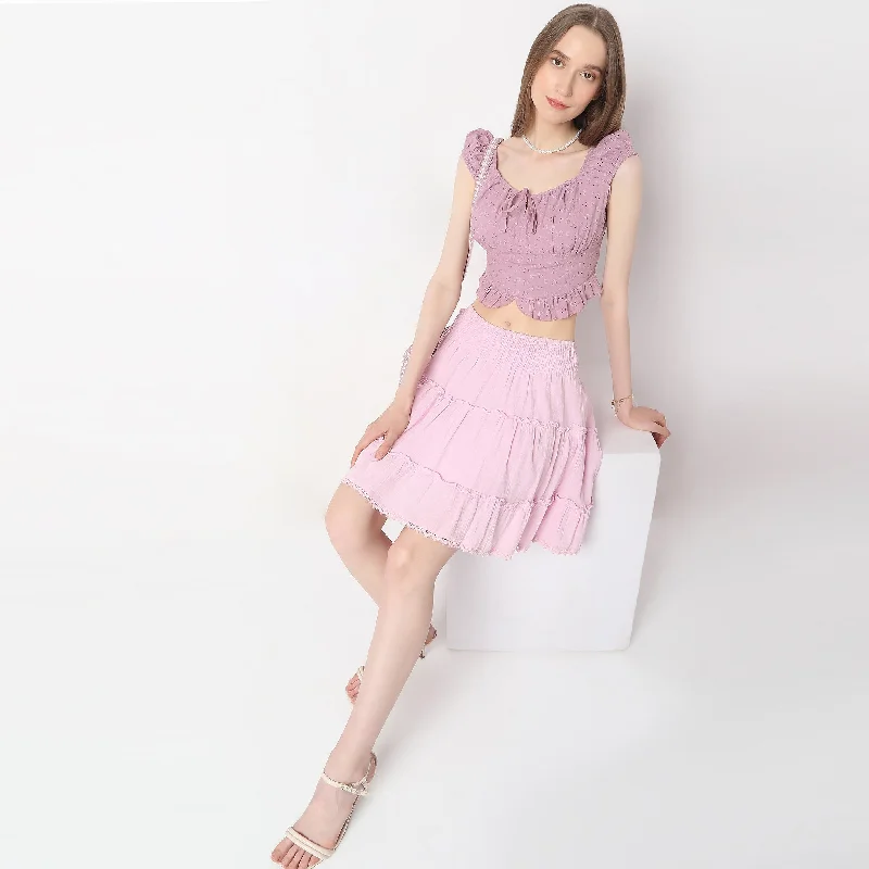 Weekend Deals That Spark Regular Fit Solid Top