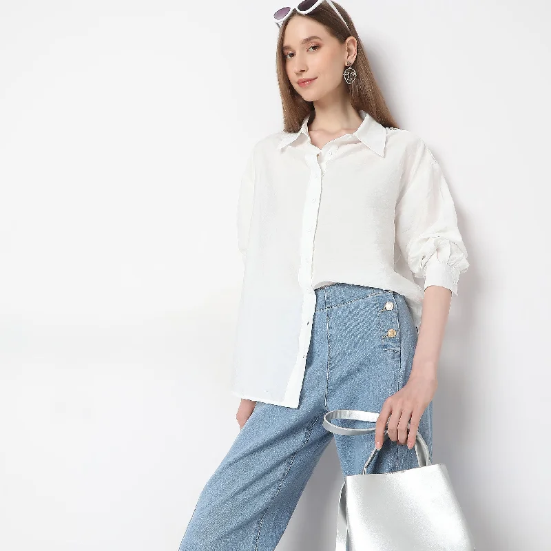 The Best Prices Regular Fit Solid Shirt