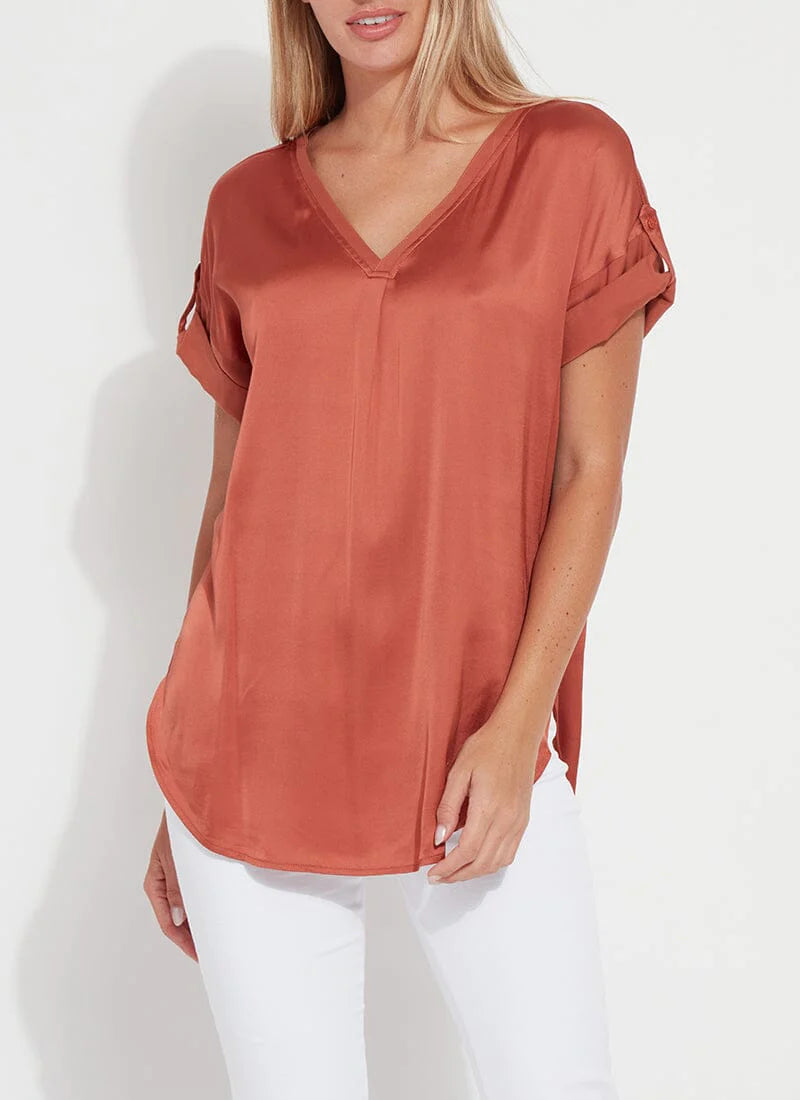 The Best Prices Santorini Top - Pure Henna