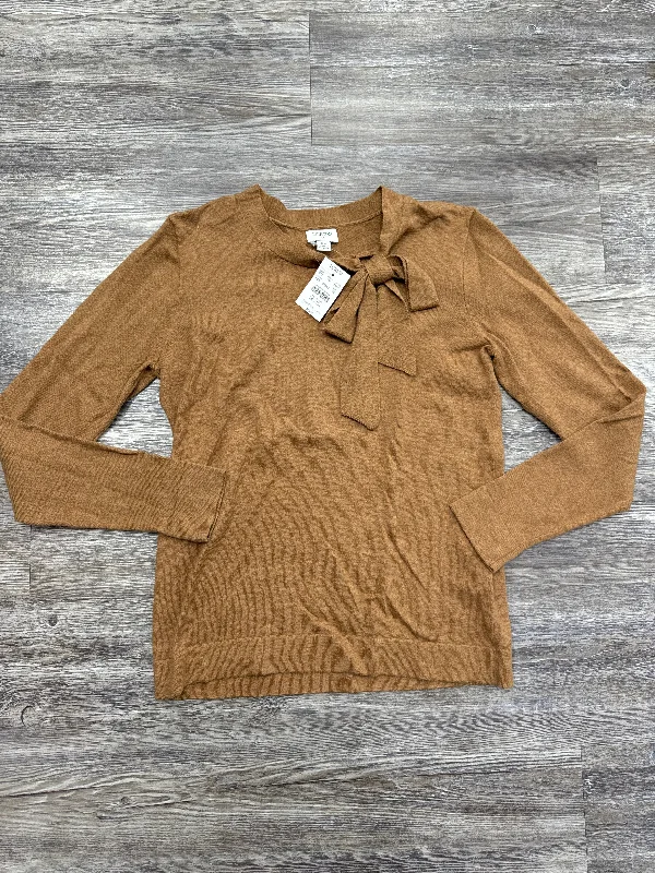 Weekend Bargains to Grab Sweater By J. Crew In Tan, Size: Xs