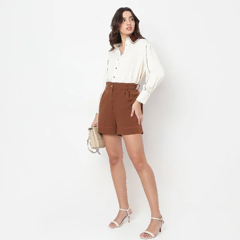 Exclusive Weekend Offers Inside Regular Fit Solid Shirt
