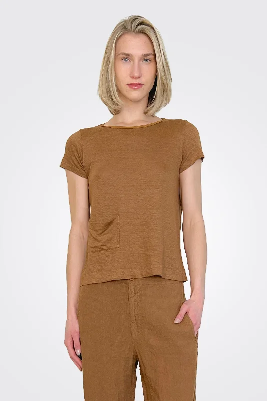 Weekend Deals to Brighten Your Day Pocket Tee - Rust