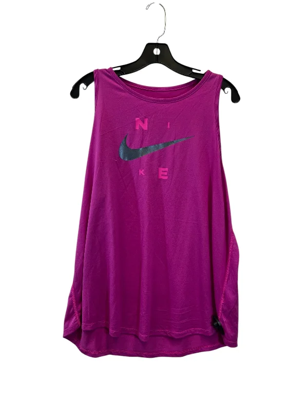 Weekend Savings Sensation Athletic Tank Top By Nike In Pink, Size: 1x