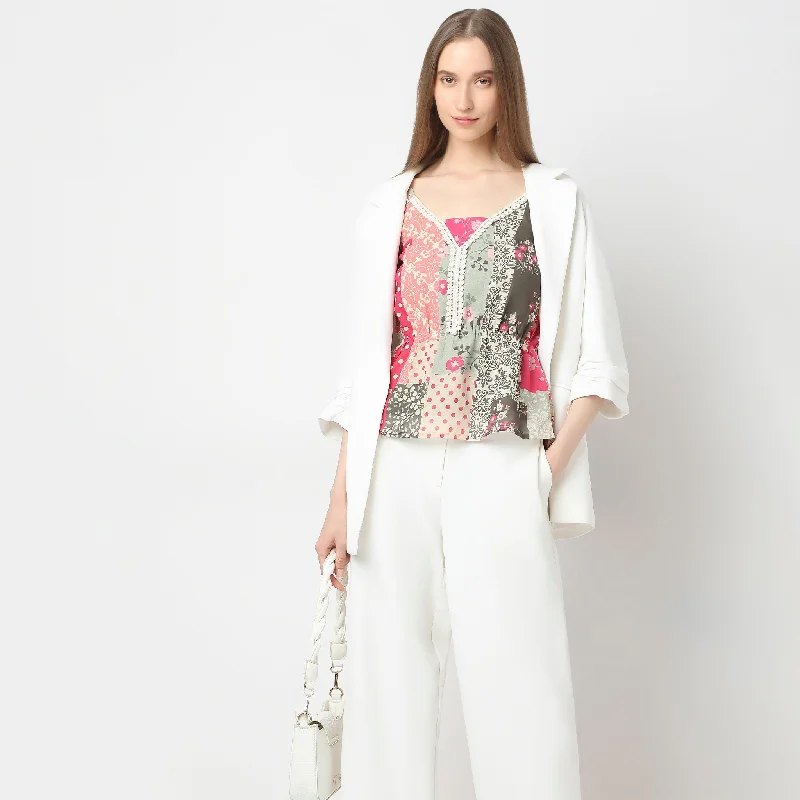 Unmissable Offer Regular Fit Printed Top