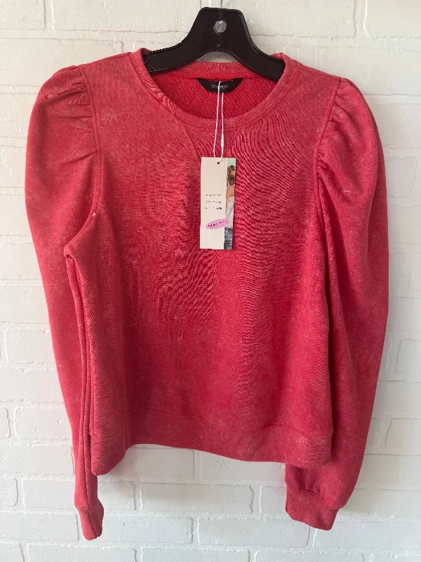 Unbeatable Prices Top Long Sleeve By Clothes Mentor In Red, Size: S