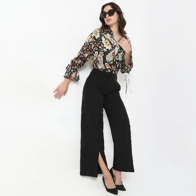 Top Pick Regular Fit Printed Top