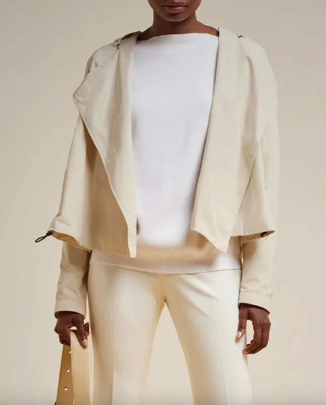 Reduced Price Hooded Dust Coat - Clay