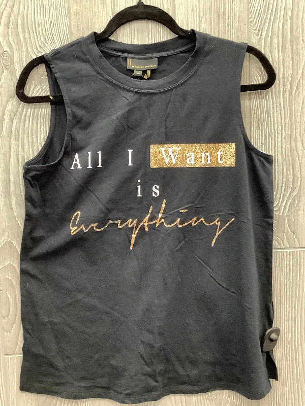 Unbeatable Deal Tank Top By I Jeans By Buffalo In Black, Size: M