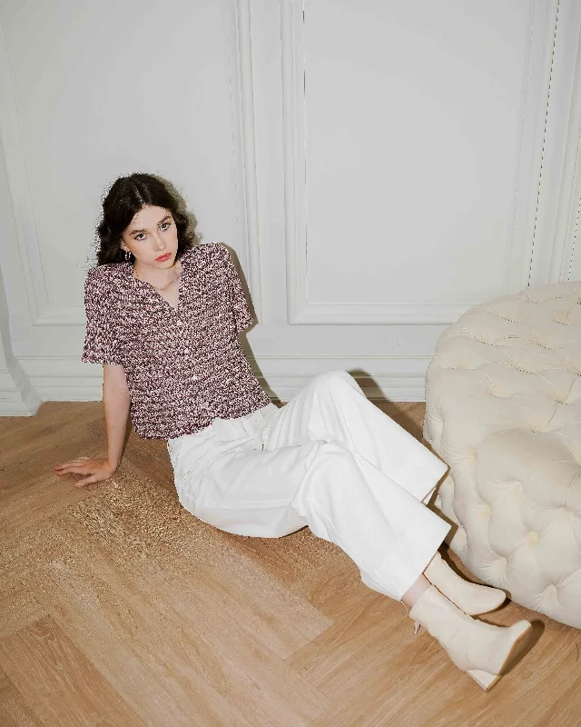 Time-Sensitive Alina Top Pink