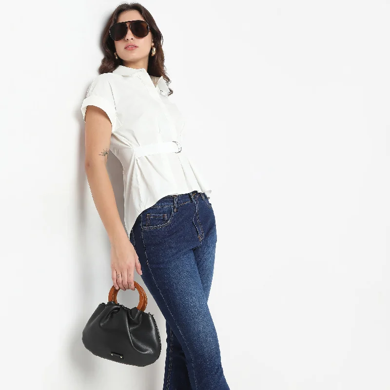 Savings Soar This Weekend Regular Fit Solid Shirt