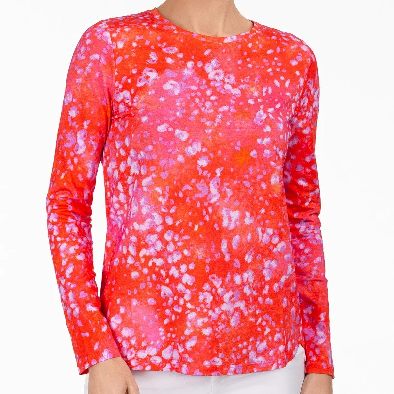Weekend Bargains Just for You Relaxed Fit Tee in Lava Leopard
