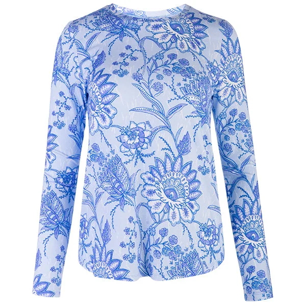 Your Weekend, Your Savings Yoke Relaxed Fit Tee in Batik Floral