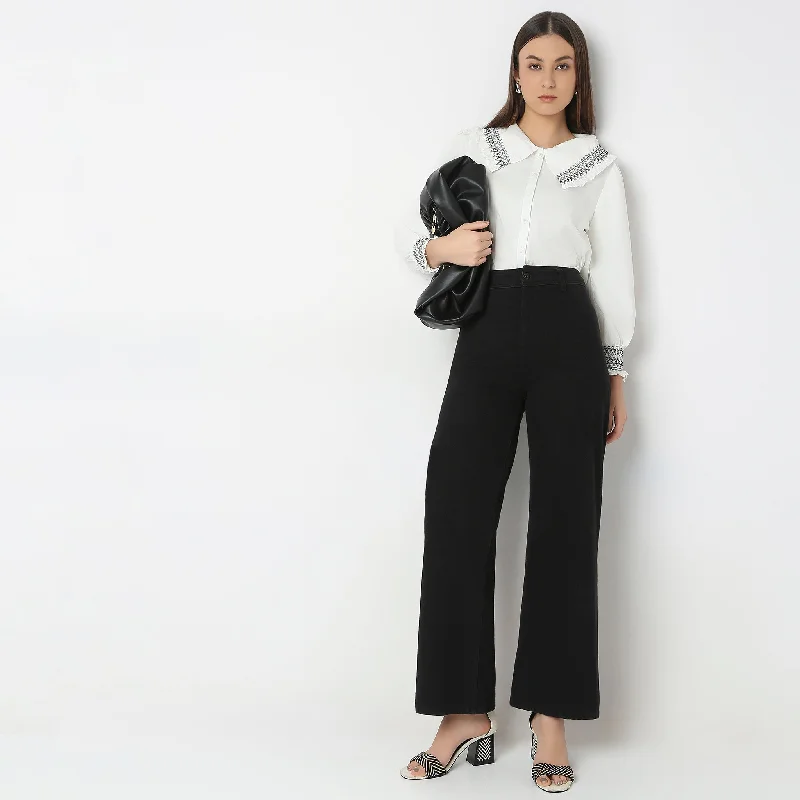New Deal Regular Fit Solid Shirt