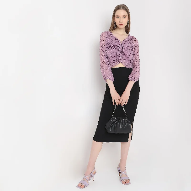 Today Only Slim Fit Solid Top