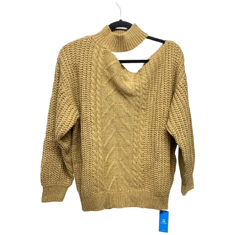Take Action Sweater By Cupshe In Brown, Size: S
