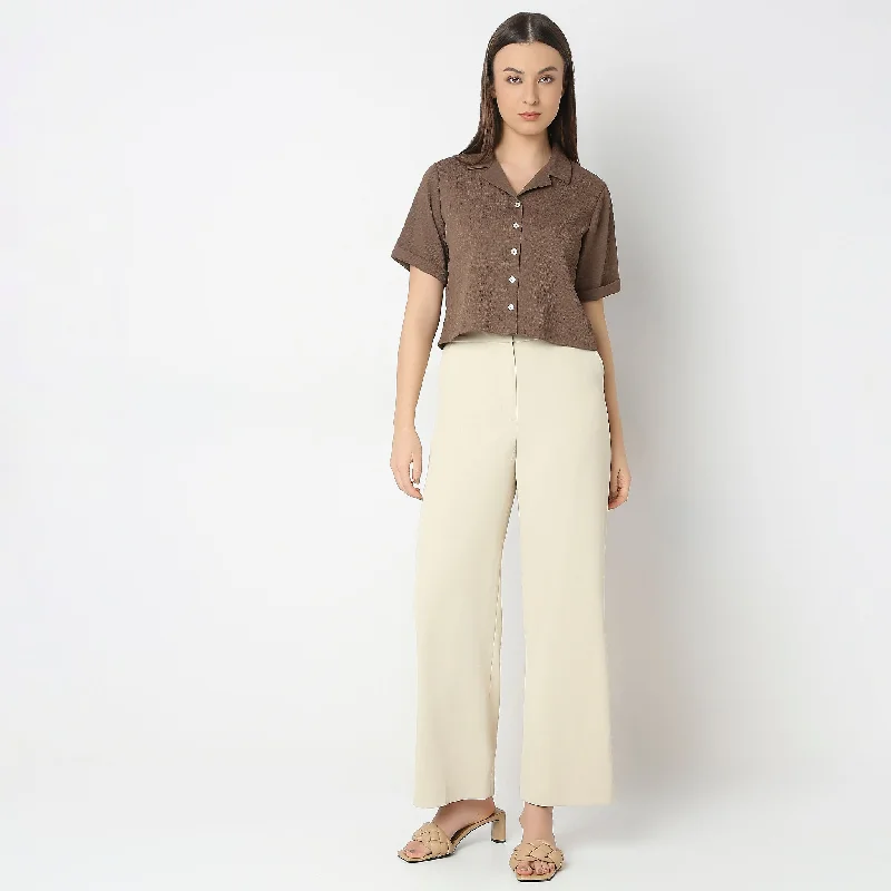 Weekend Savings Bonanza Regular Fit Solid Shirt