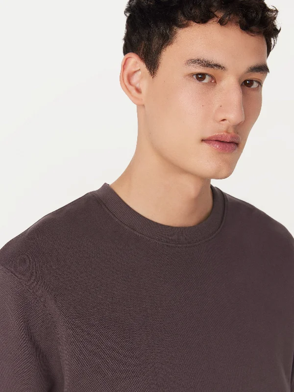 Weekend Specials to Cherish The French Terry T-Shirt in Raisin