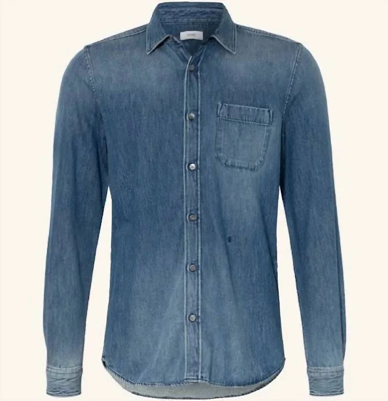 Weekend Specials to Grab Basic Shirt In Light Blue