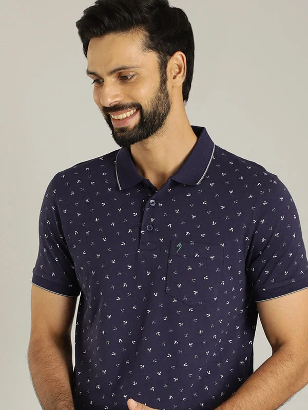 Low Cost Men Printed Polo T-Shirt