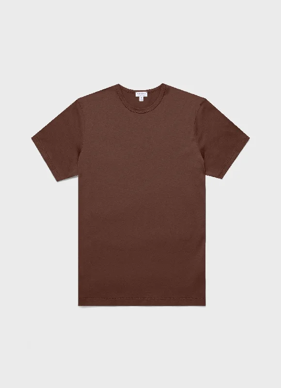 Steals and Deals Men's Classic T-shirt in Cocoa Brown