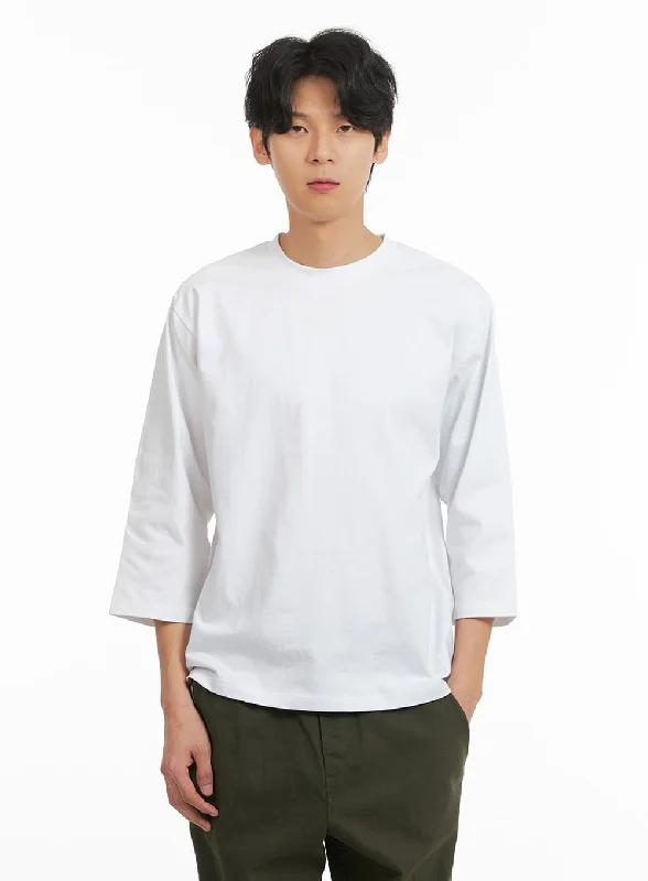 Hurry Up Men's Cotton Classic Round Neck T-Shirt IA401