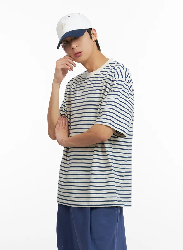 Bonus Savings Men's Striped T-Shirt IY431